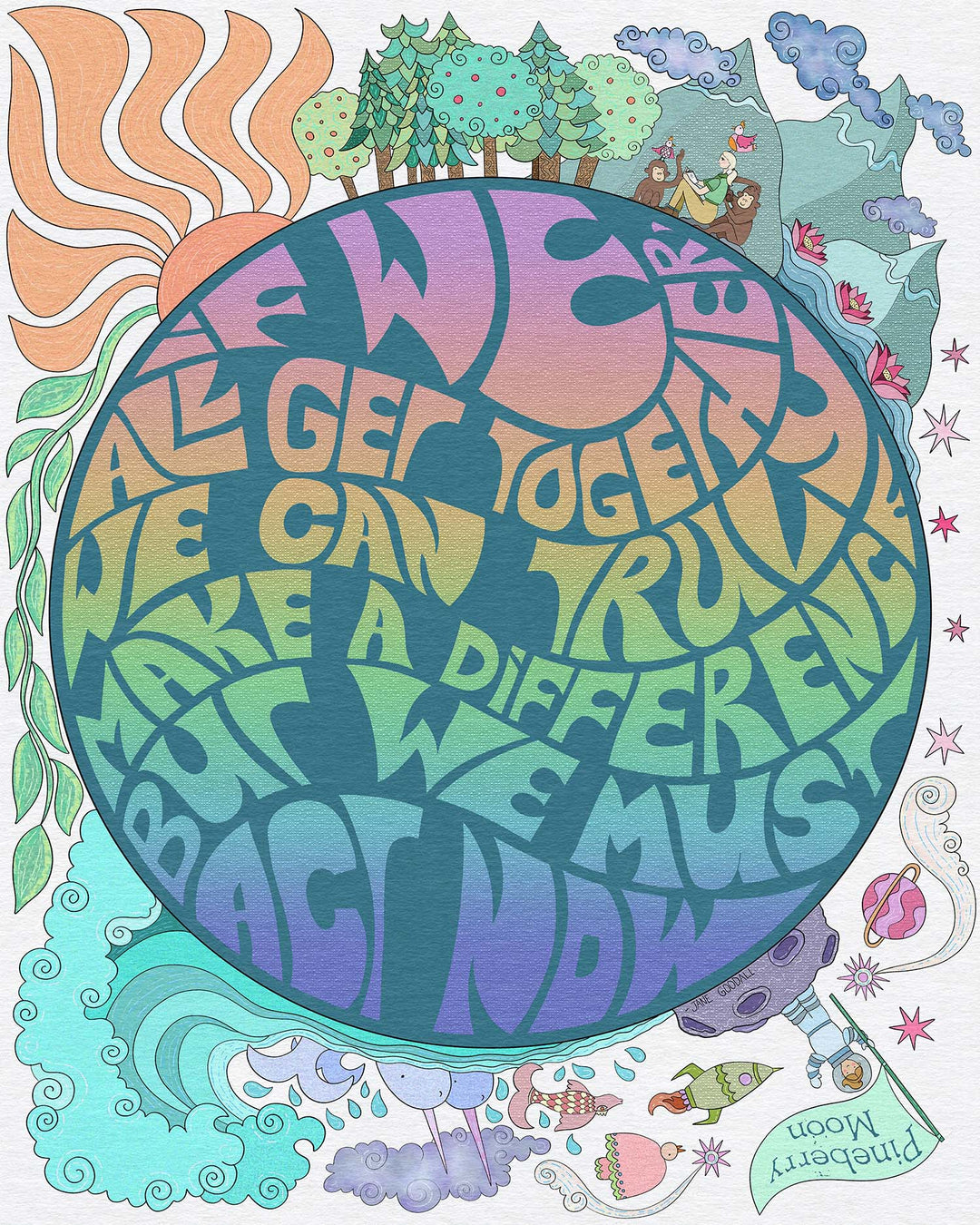 Get Together, Art Print