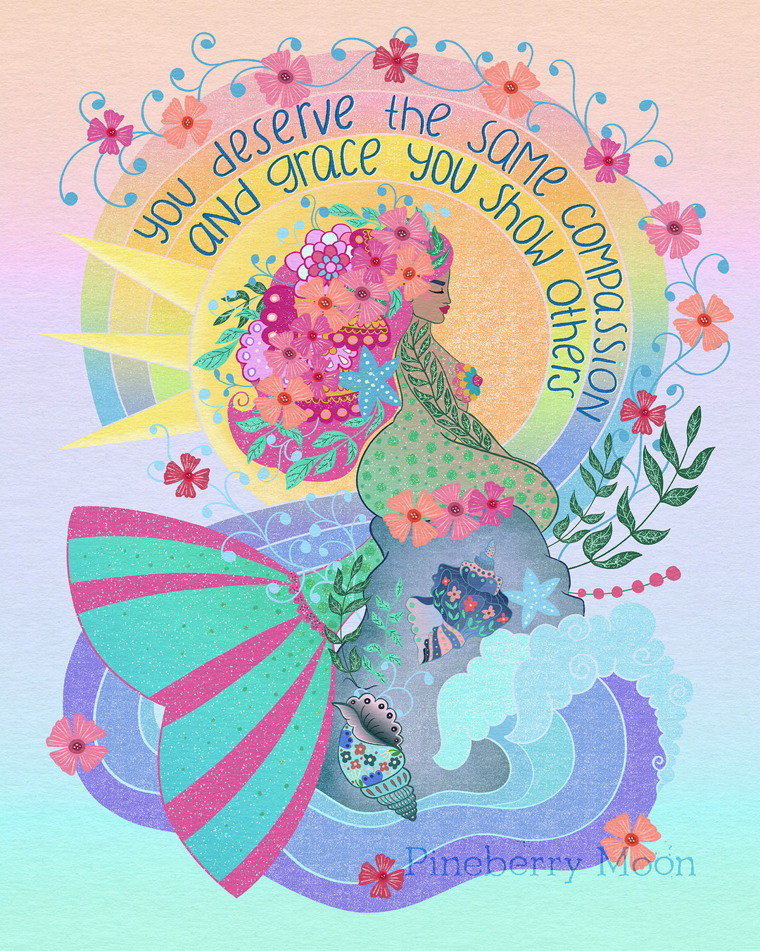 Mermaid, Art Print