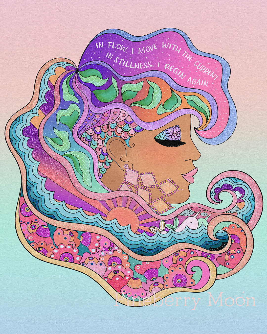 Stillness, Art Print