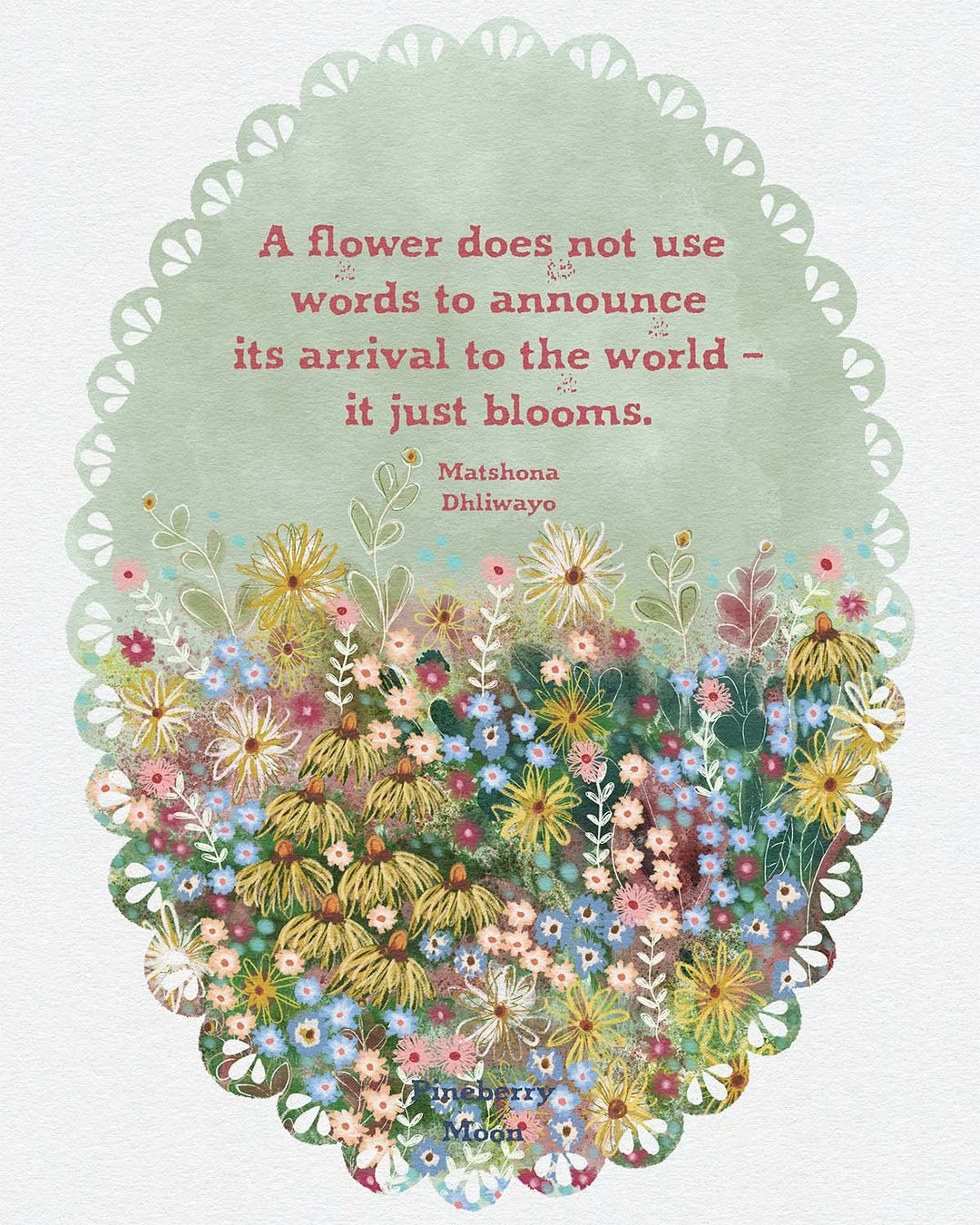 Just Bloom, Art Print