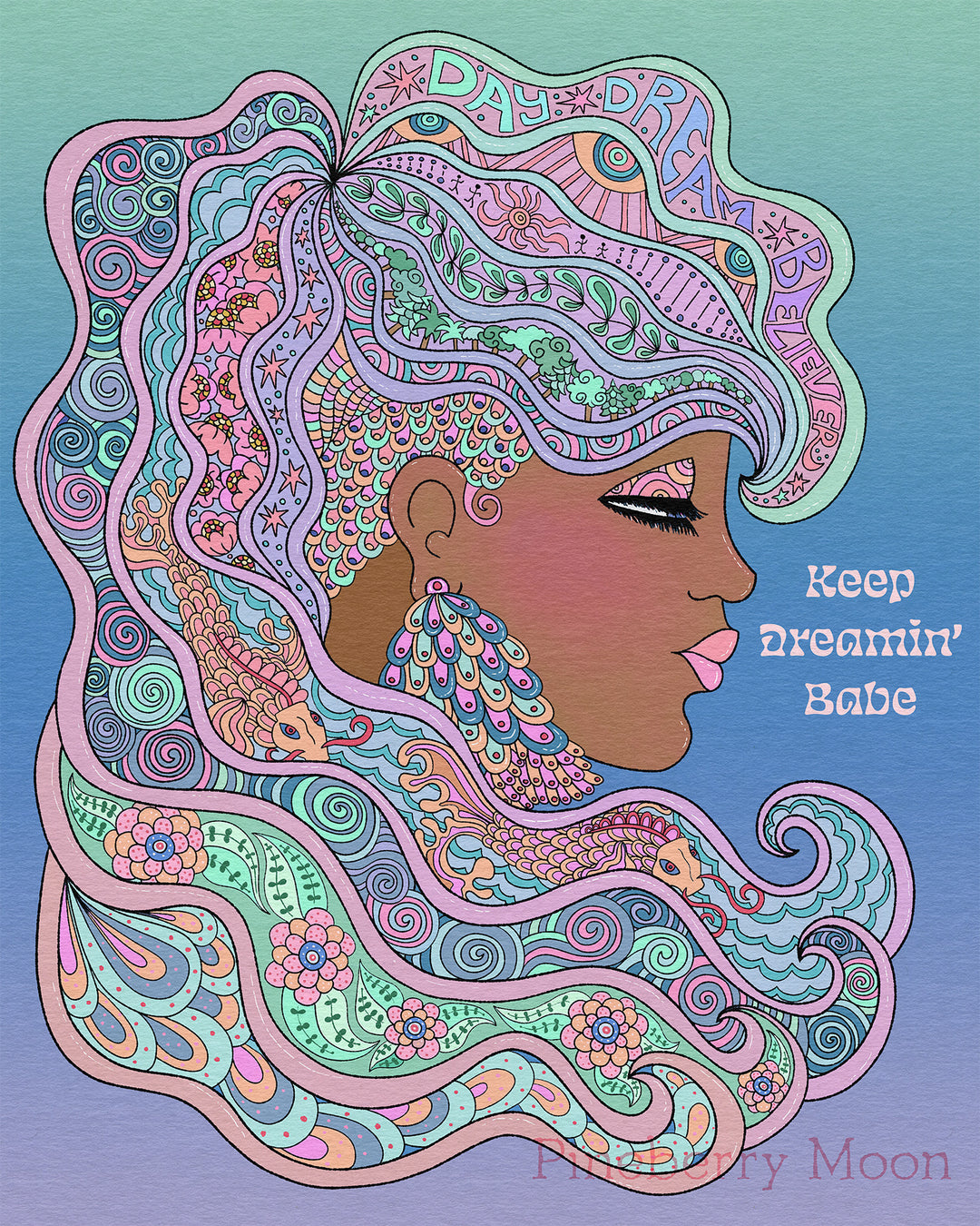 Day Dream Believer, Art Print