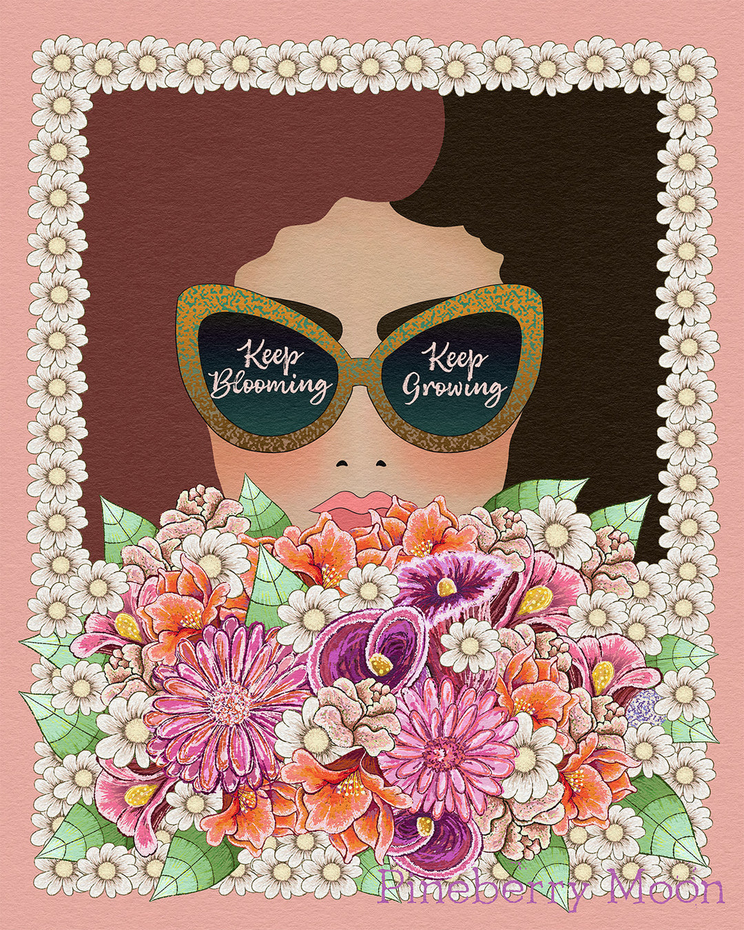 Keep Blooming, Keep Growing, Art Print