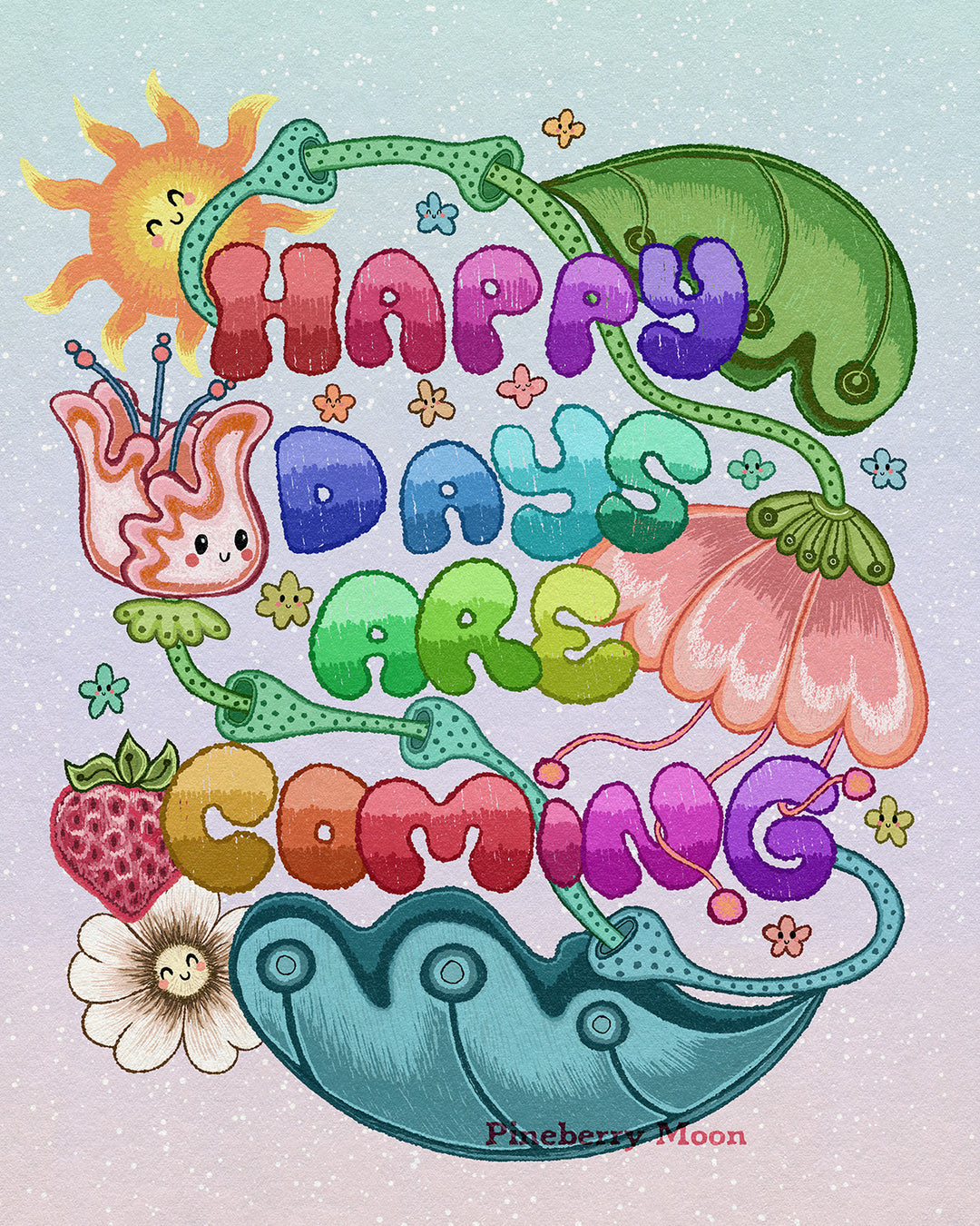 Happy Days, Art Print