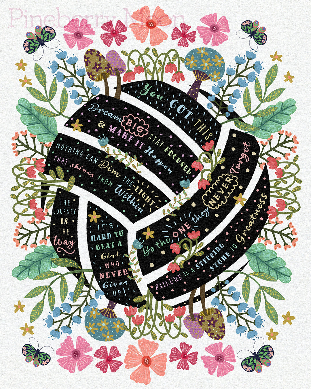 Volleyball, Art Print