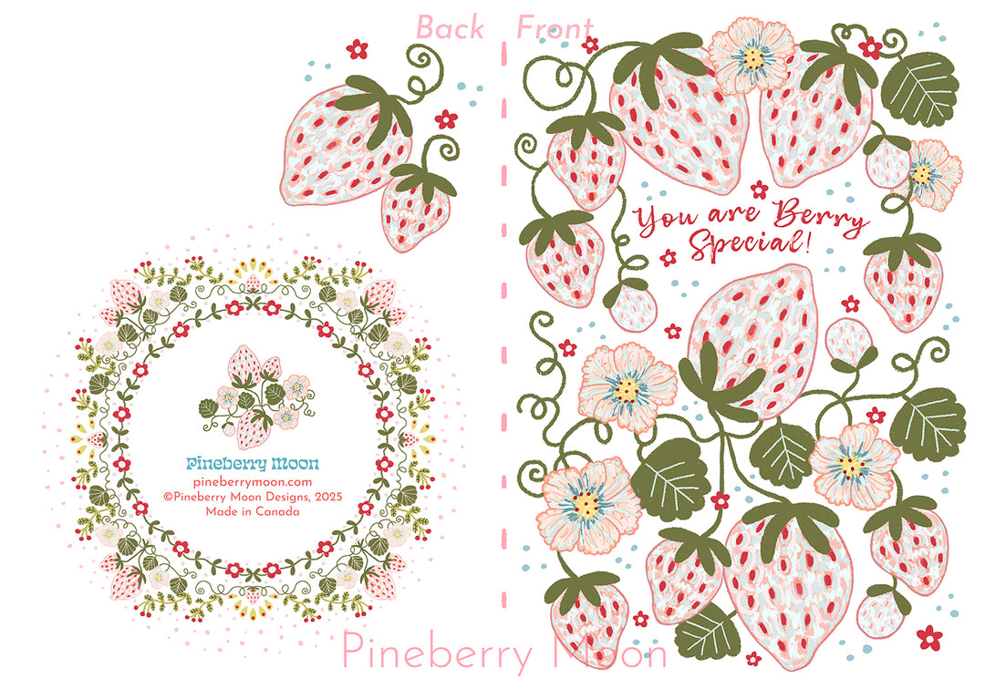 You are Berry Special! Love & Friendship Greeting Card