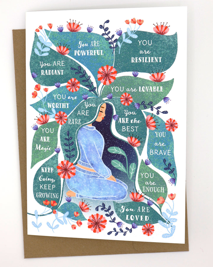 The Universe Is Yours, Empowering Greeting Card