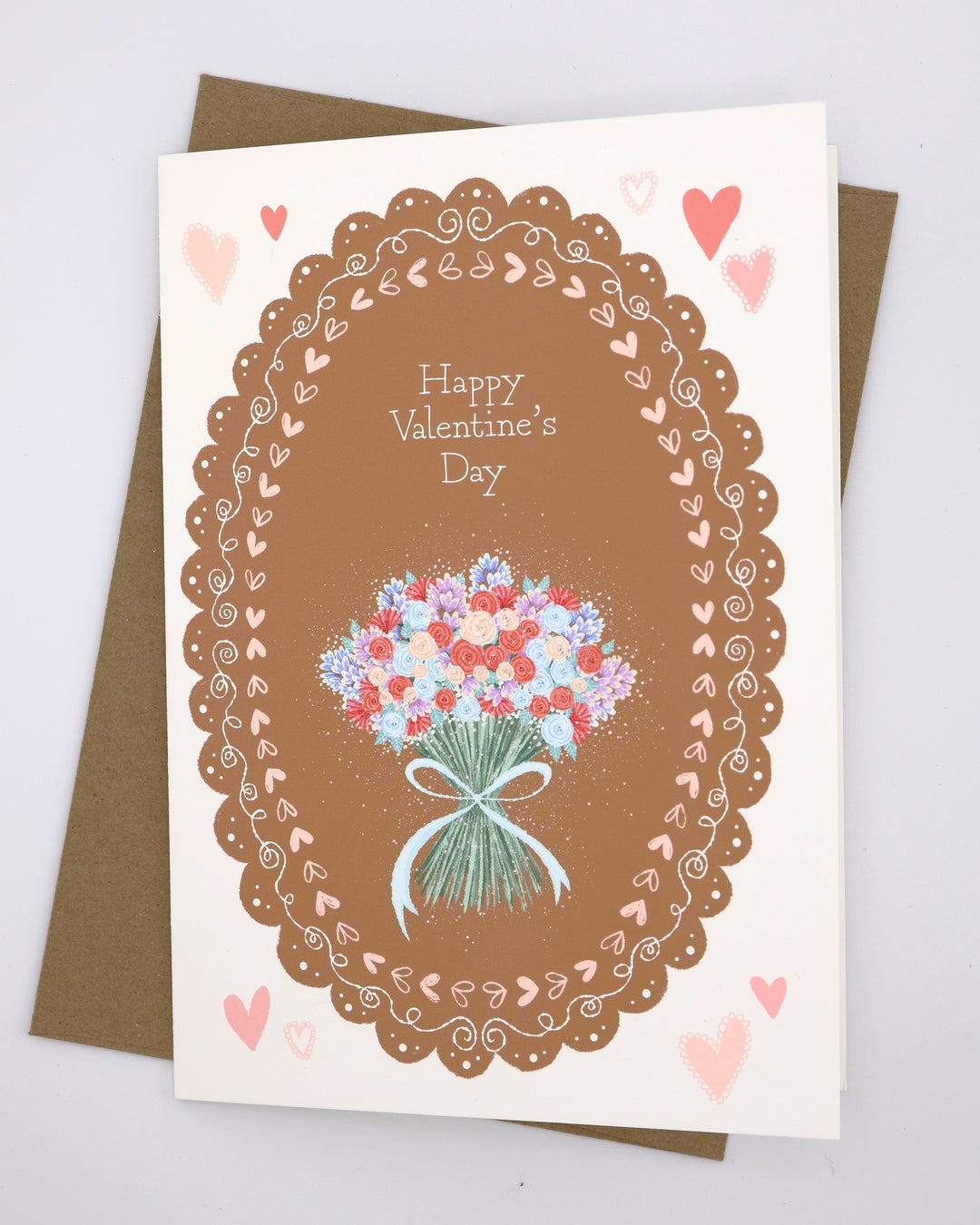 Bouquette, Valentine's Day Greeting Card