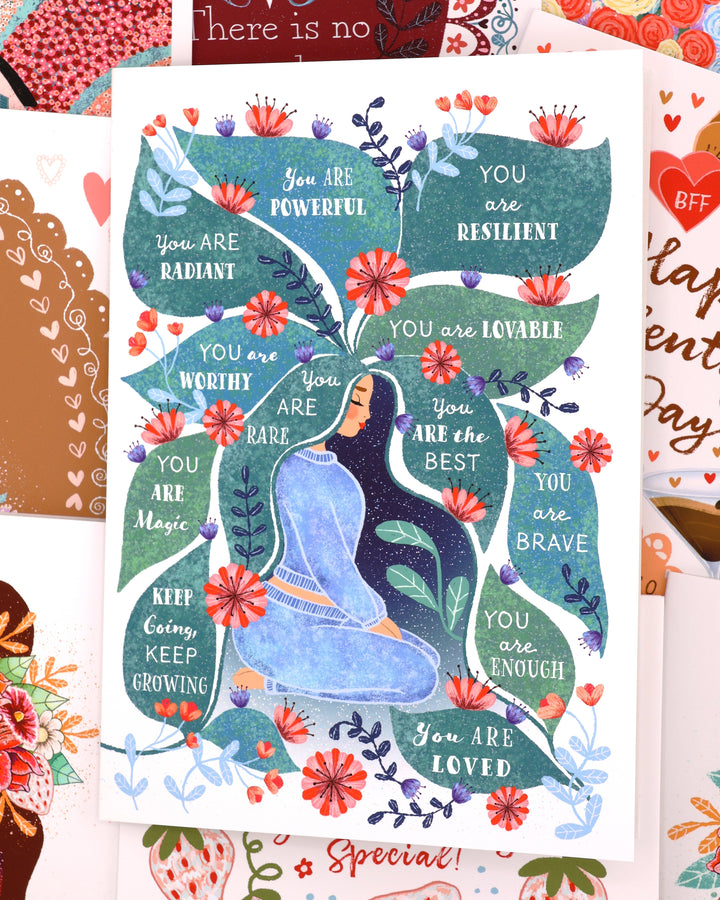 The Universe Is Yours, Empowering Greeting Card