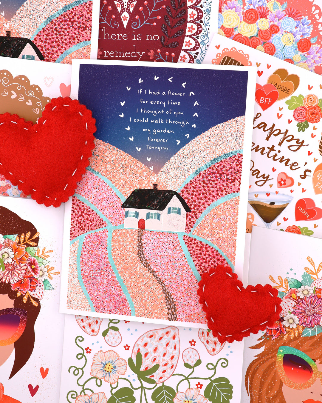 Tennyson, Love & Friendship Greeting Card
