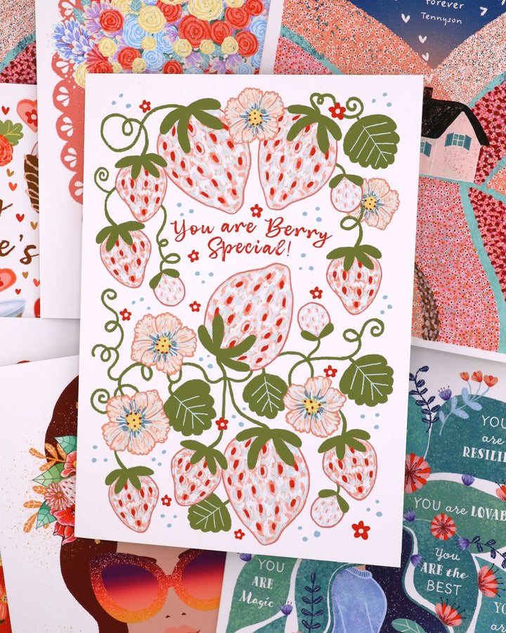 You are Berry Special! Love & Friendship Greeting Card