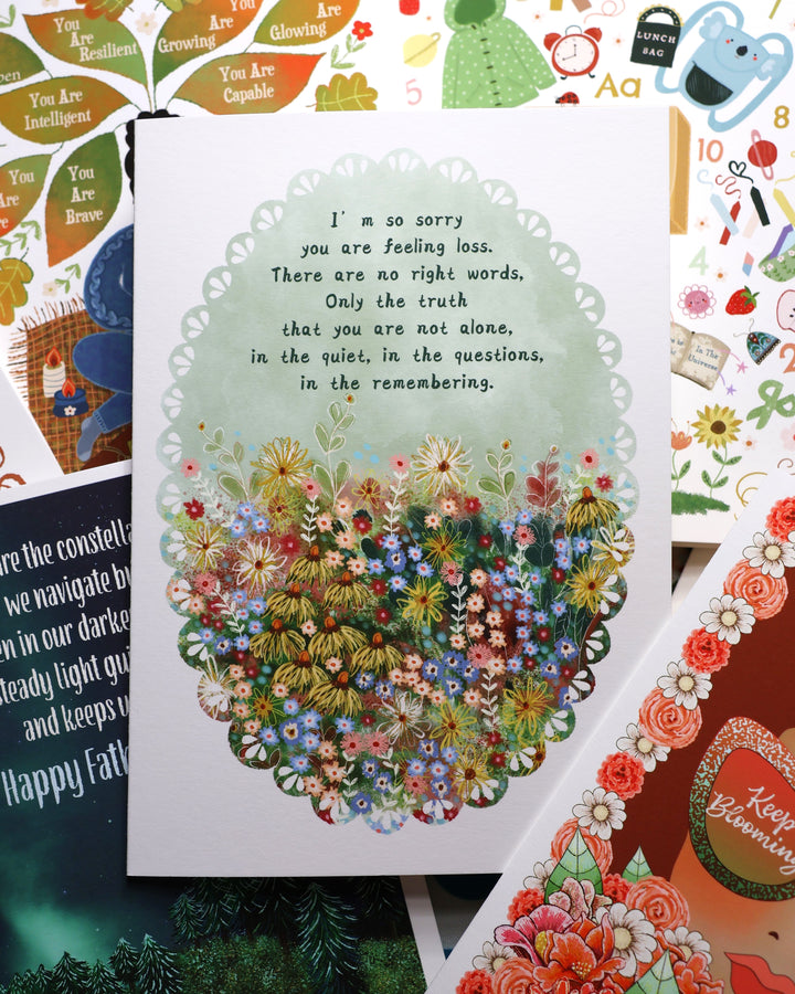 Loss, Sympathy Greeting Card