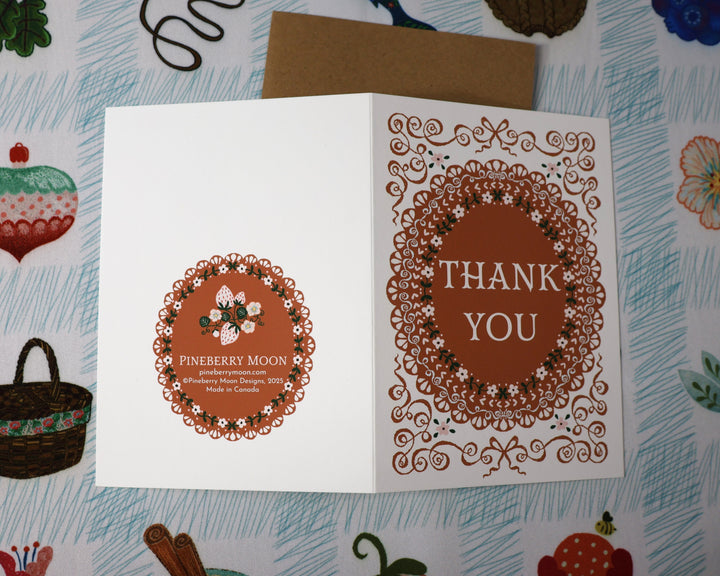 Thank You, Greeting Card