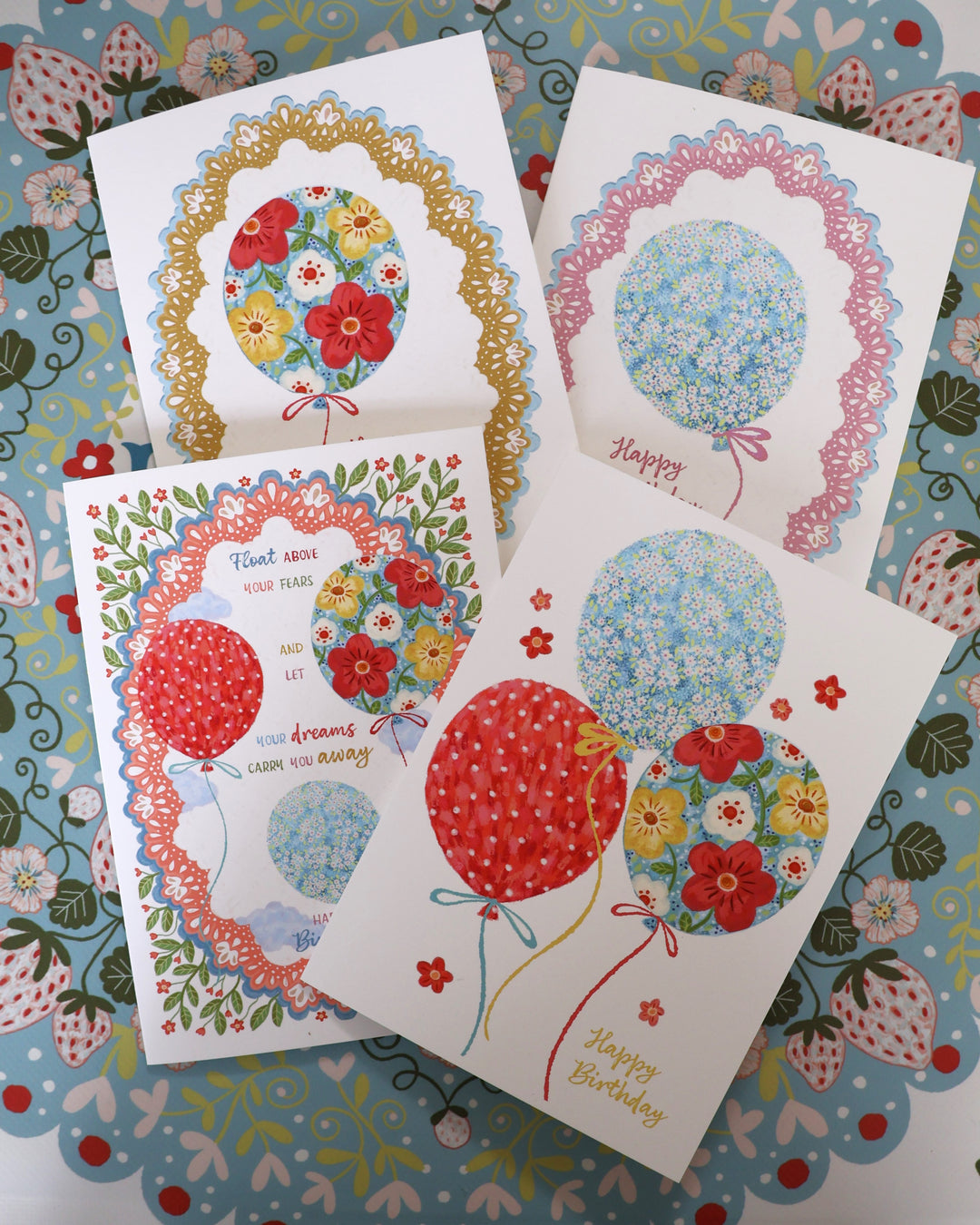 Float above your fears, Birthday Greeting Card
