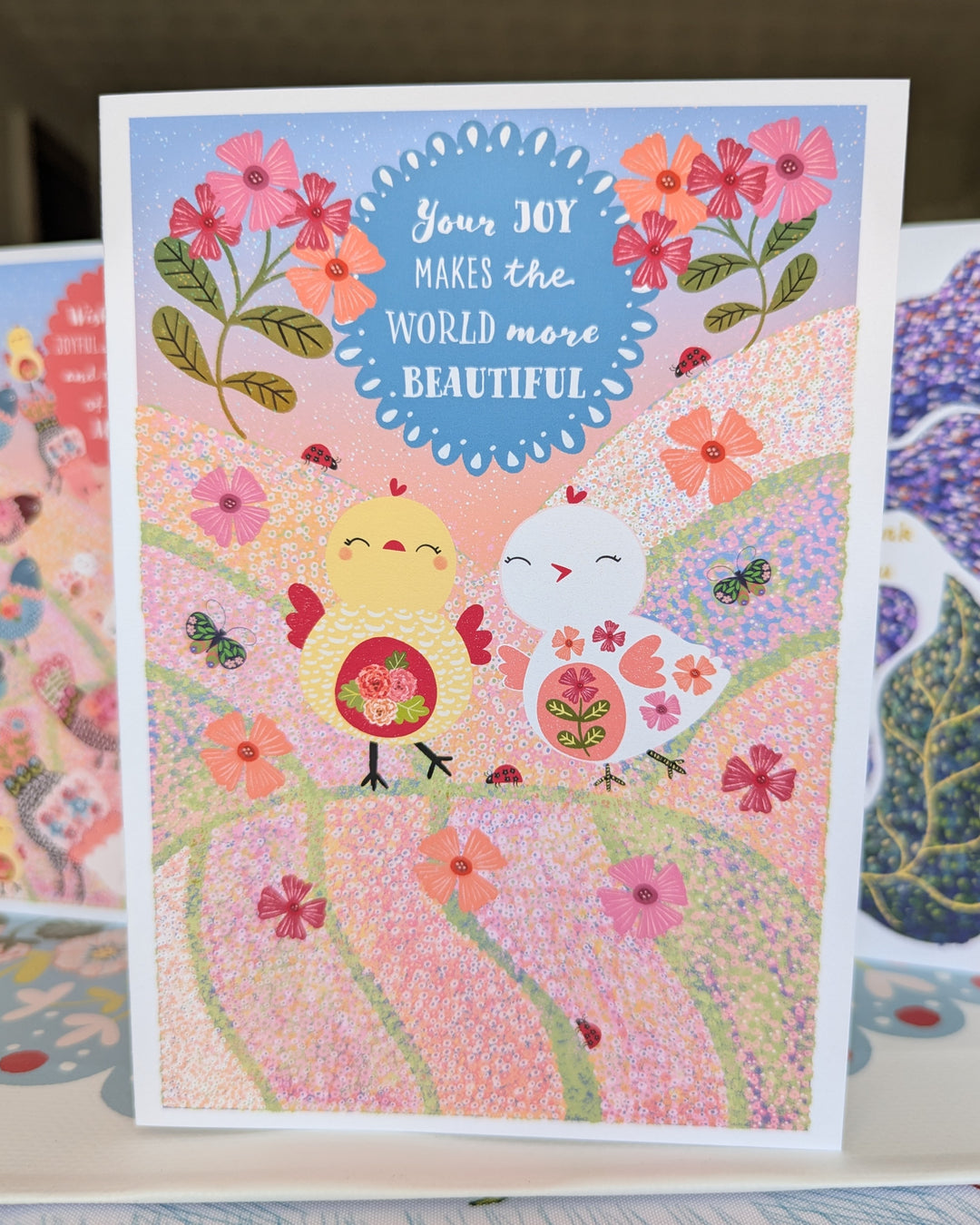 Your Joy Makes the World More Beautiful, Greeting Card