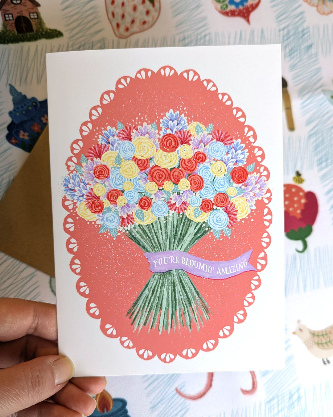 You're Bloomin' Amazing, Greeting Card