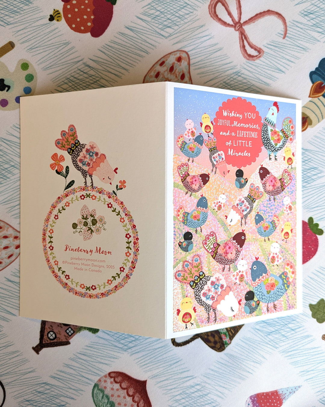 Joyful Memories, Greeting Card