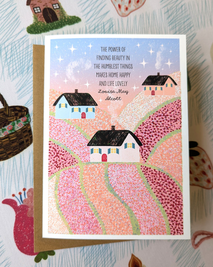 Happy Home, Greeting Card