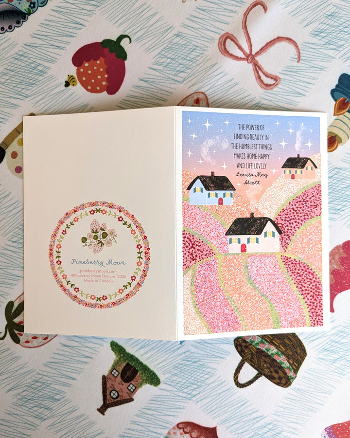 Happy Home, Greeting Card