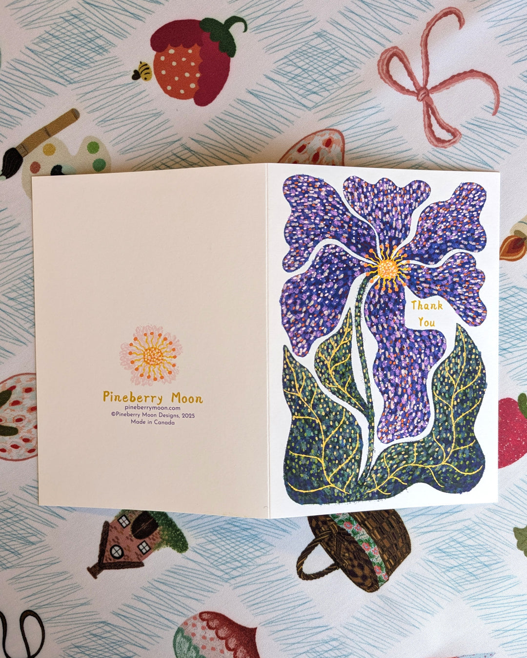 Thank You Flower, Greeting Card