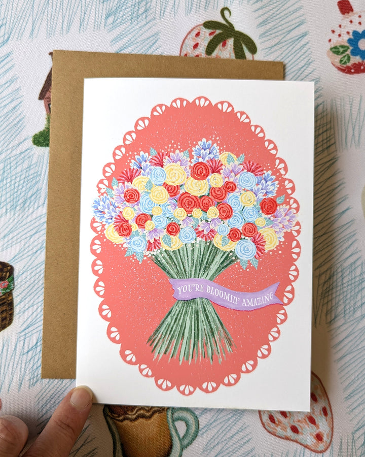 You're Bloomin' Amazing, Greeting Card