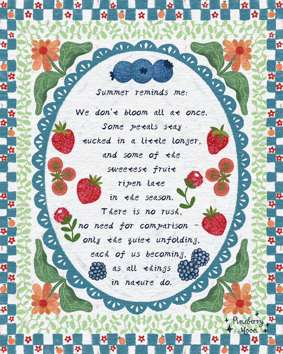 Summer Fruit, Art Print