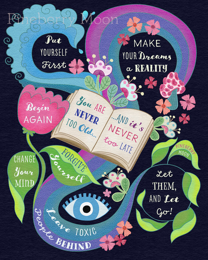You're Never Too Old, Art Print